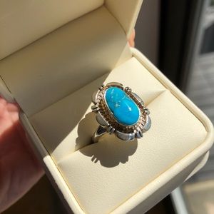 Nevin Johnson Sonoran Turquoise ring